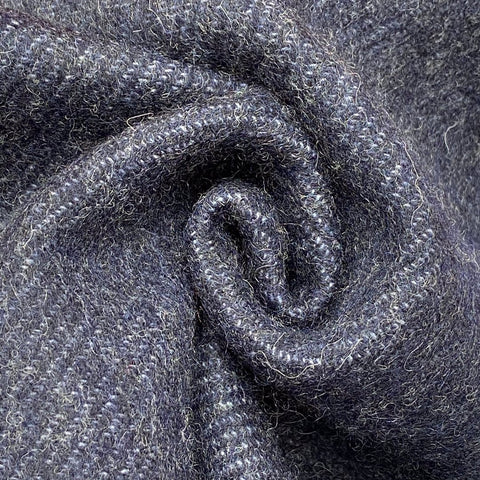 SCARF 180 CM IN NAVY BLUE WOOL 409997