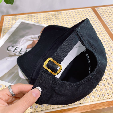 BASEBALL CAP MODEL 652274 IN BLACK FABRIC