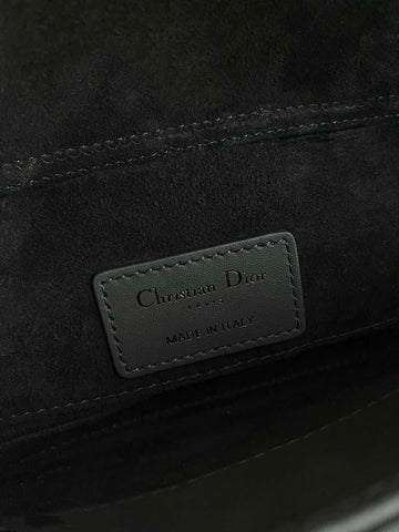 D-JOY BAG 22 IN BLACK LAMBSKIN