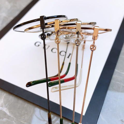 SQUARE FRAME SUNGLASSES GG0396O IN METAL