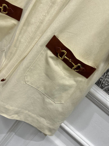 GUCCI 25S NEW STYLE SHORT SLEEVE LAPEL DRESS 262936