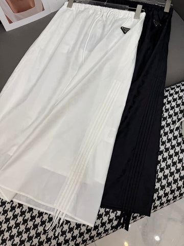 LONGLINE SKIRT STRUCTURED JACQUARD