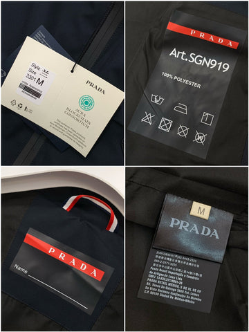 PRADA HOODED JACKET STYLE 45