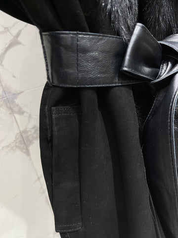 YSL 25S BELTED COAT STYLE 11