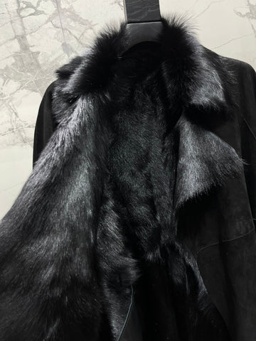 YSL 25S BELTED COAT STYLE 12