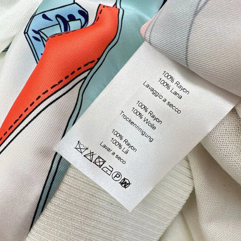 HM 25S Cardigan Tencel Knit Fabric with Rayon Fabric