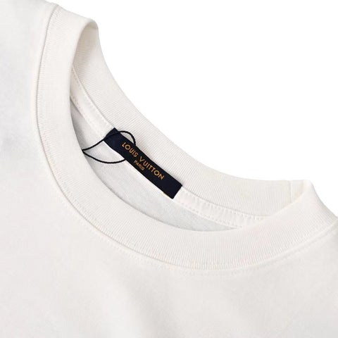 LV Lovers T-Shirt White Cotton