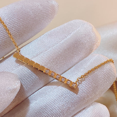 ICE CUBE NECKLACE DIAMOND