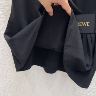 Loewe 2025 Draped Polo Shirt Cotton