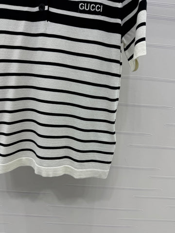 Gucci 25 Polo T-Shirt Tencel with Wool 233492