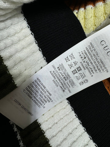 GUCCI 25S SHORT SLEEVE STRIPED POLO SHIRT 264080