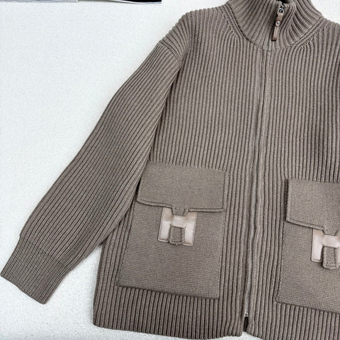 HERMES 25S KNITTED CARDIGAN 068