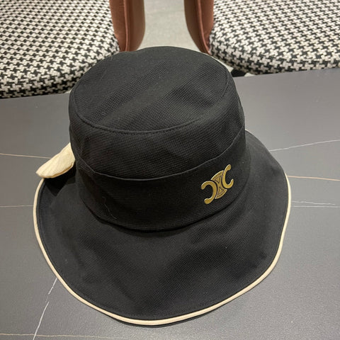 BUCKET HAT MODEL 650290 IN BLACK FABRIC