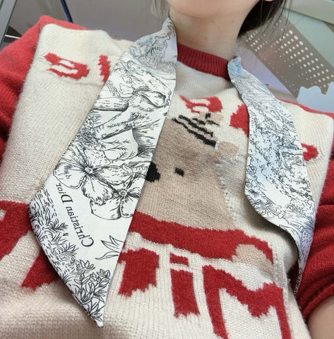 DIOR TWILLY 100 CM IN SILK 714372