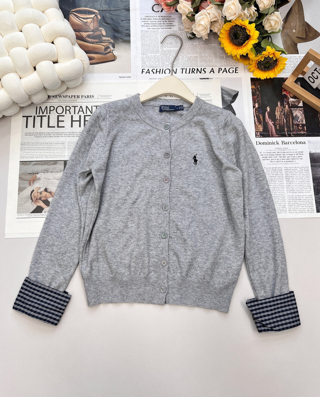 RALPH LAUREN CARDIGAN STYLE 186