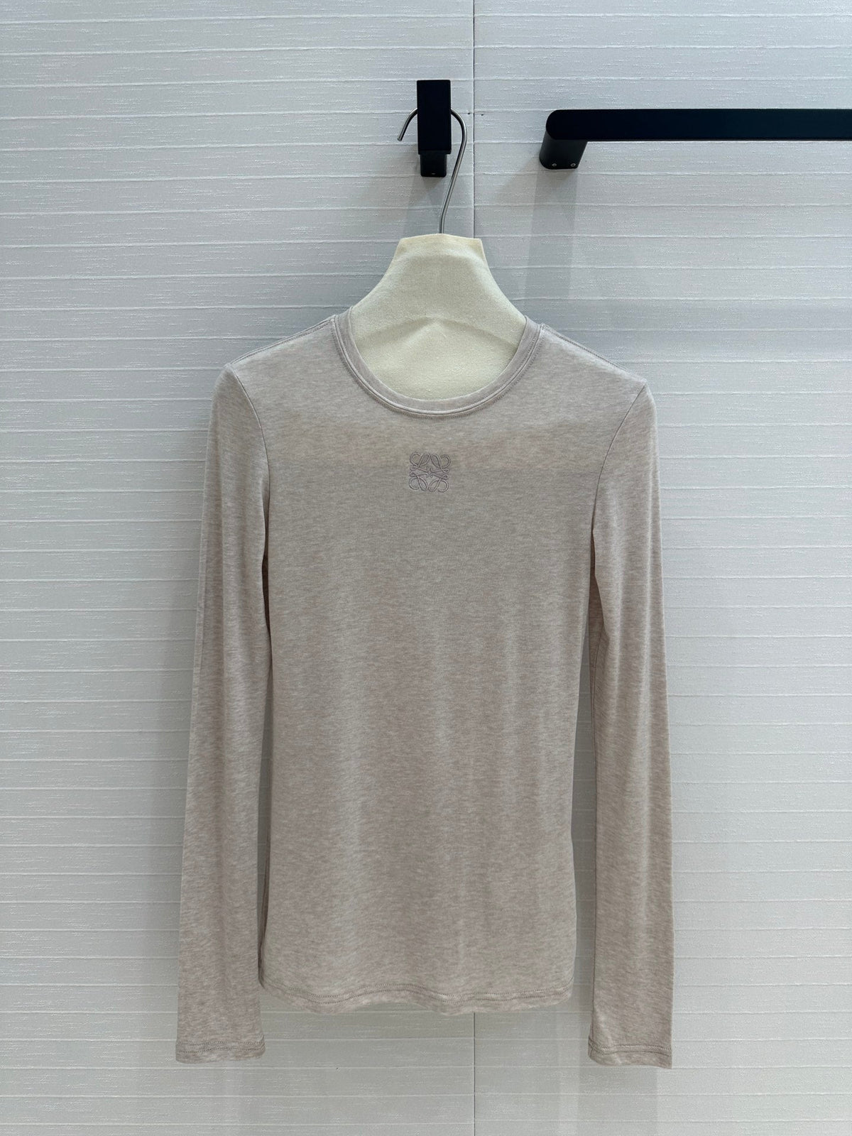 Loewe Long-sleeve T-shirt Gray Lyocell