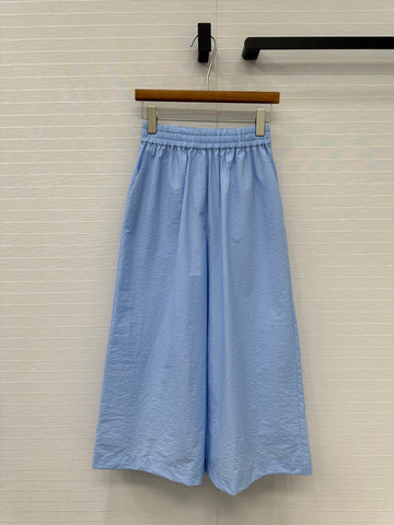Loewe Pants Blue Cotton