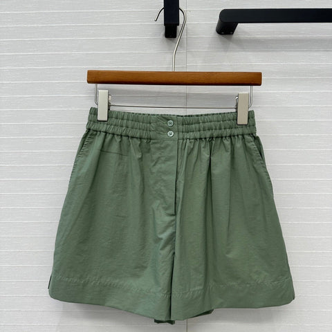 Loewe Short Green Cotton