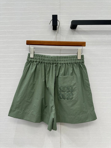 Loewe Short Green Cotton