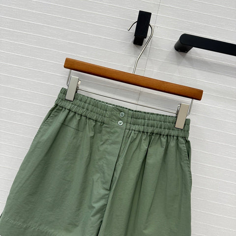 Loewe Short Green Cotton