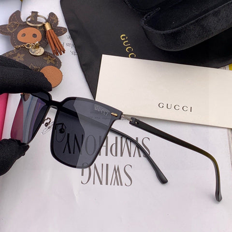 RECTANGULAR FRAME SUNGLASSES G11363 IN METAL