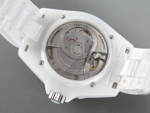 J12 38mm Mademoiselle Automatic White Ceramic