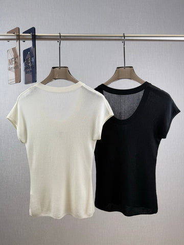 Dior T- Shirt Lenzing Tencel with Mulberry Silk 232713