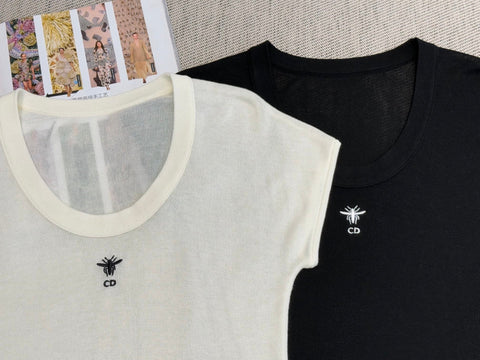 Dior T- Shirt Lenzing Tencel with Mulberry Silk 232713