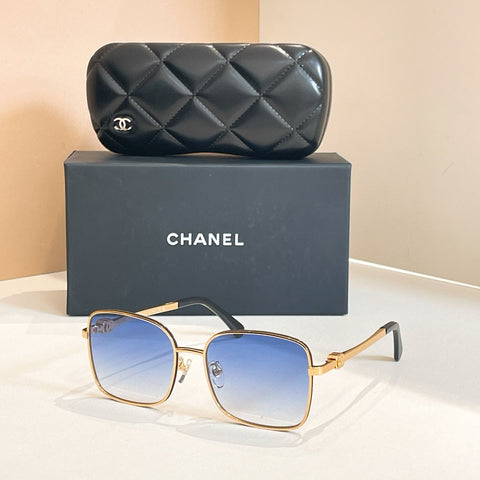 RECTANGULAR SUNGLASSES CH2219 IN METAL