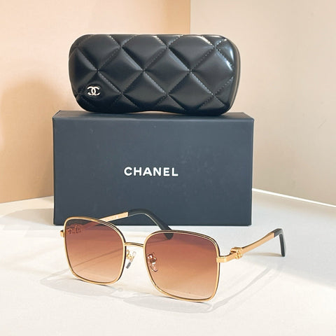 RECTANGULAR SUNGLASSES CH2219 IN METAL