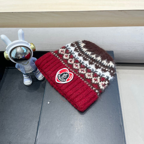 BEANIE HAT IN COLORFUL WOOL 438147