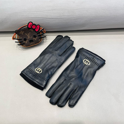 GLOVES IN BLACK LAMBSKIN 444432