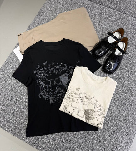 Dior 25C T-shirt Black 228232