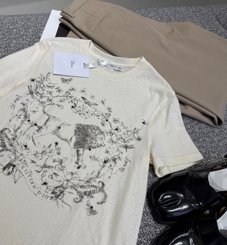 Dior 25C T-shirt White 228231