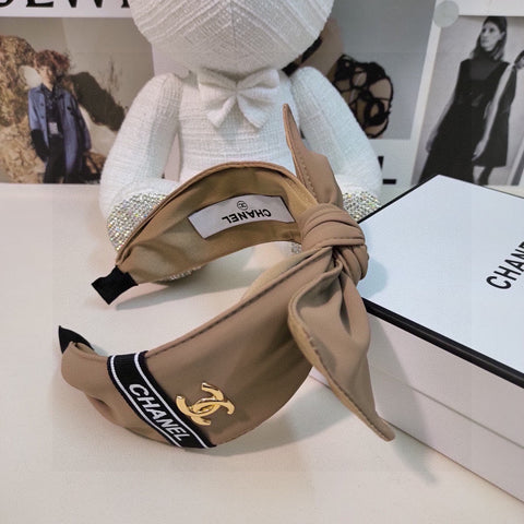 CAMEL BROWN FABRIC HAIRBAND 124635