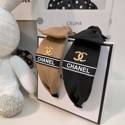 CAMEL BROWN FABRIC HAIRBAND 124635