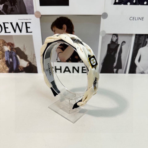HAIRBAND CC LOGO WHITE FOR WOMEN 151339