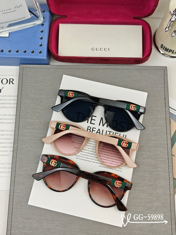 ROUND FRAME SUNGLASSES 59898 IN ACETATE