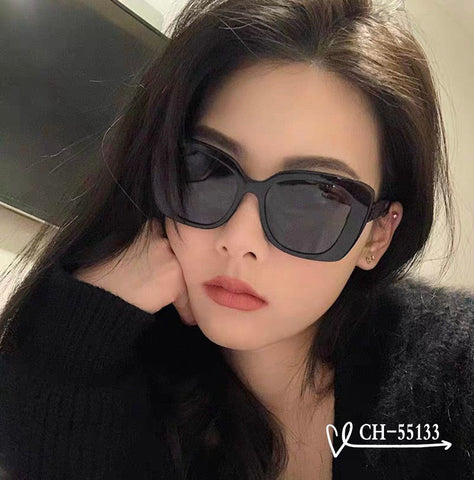 SQUARE SUNGLASSES 55133 IN ACETATE METAL FRAME