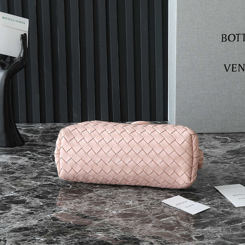 LAUREN 1980 BAG 31 IN MELON PINK LAMBSKIN GOLD STRAP