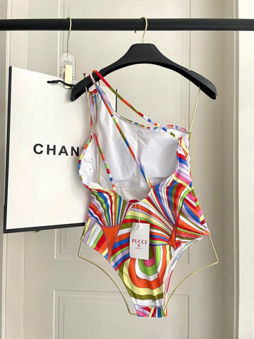 PUCCI BIKINI 25S BODYSUIT IN 740907