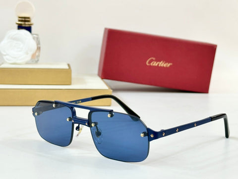 SANTOS RECTANGULAR FRAME SUNGLASSES CT0660S IN METAL