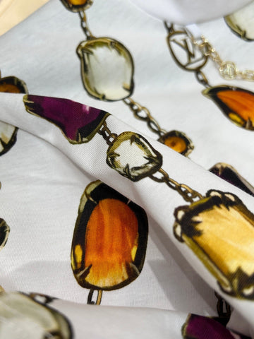 LV T SHIRT 25S IN COTTON 266298