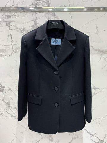 PRADA SHIRT-COLLAR BLAZER STYLE 23