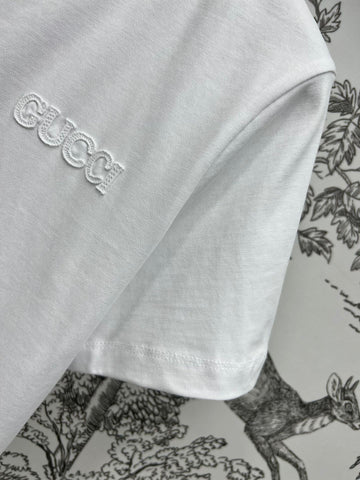 GUCCI 25S SHORT SLEEVE ROUND NECK T-SHIRT 262985