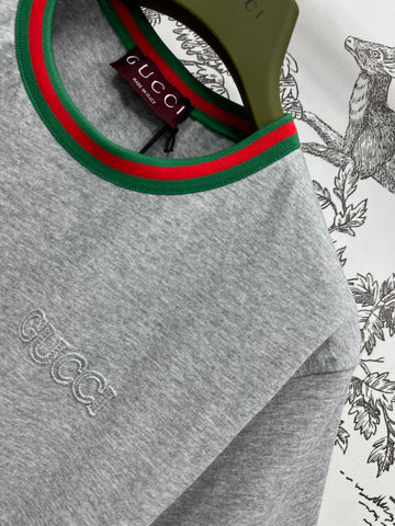 GUCCI 25S SHORT SLEEVE ROUND NECK T-SHIRT 262983
