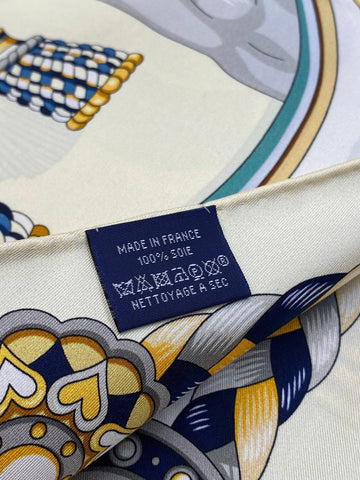 HERMES 25S SCARF 90 IN SILK 709686