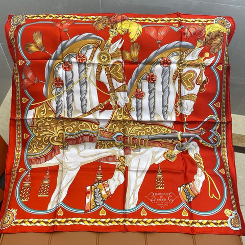 HERMES 25S SCARF 90 IN SILK 709688