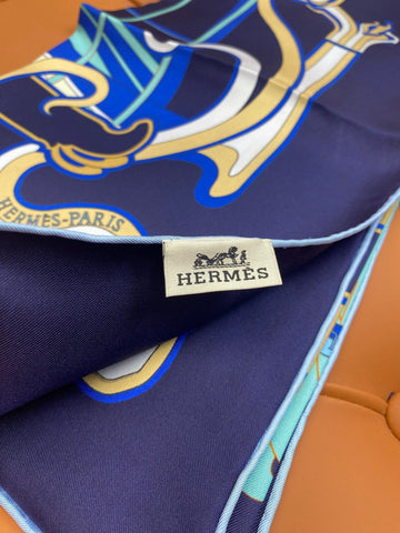 HERMES 25S SCARF 90 IN SILK 718489