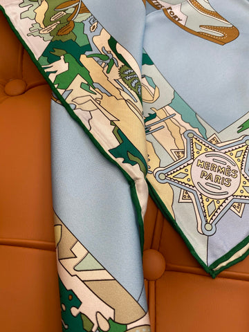 HERMES 25S SCARF 90 IN SILK 718482